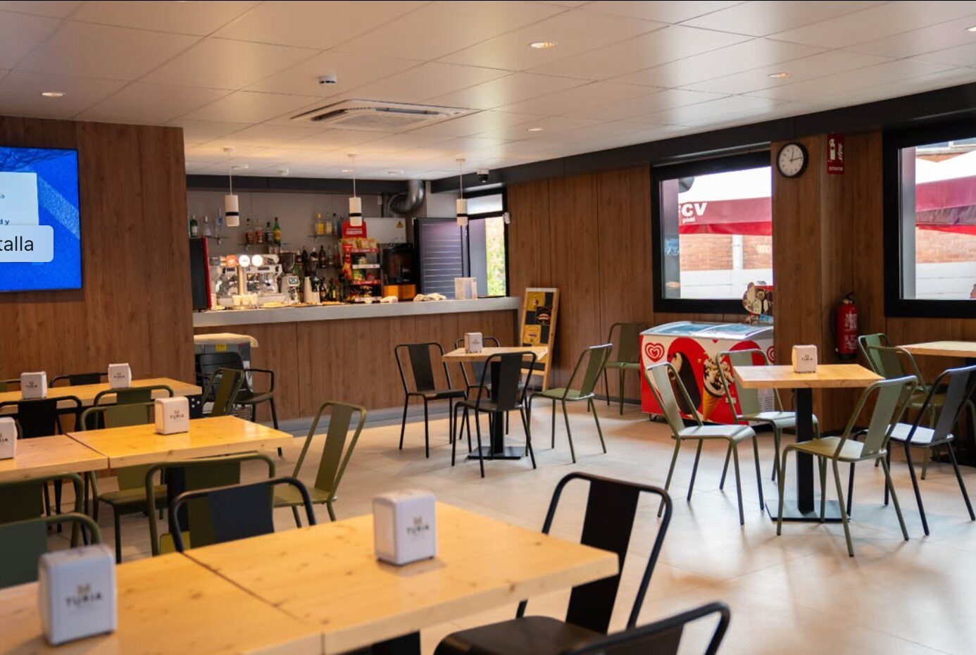 Bar restaurante FCV Pádel Terrassa