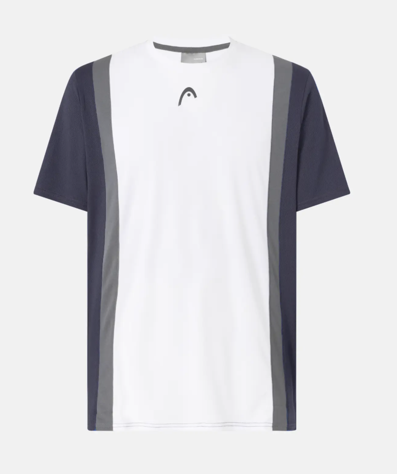 Camiseta Técnica HEAD Blanco/Navy