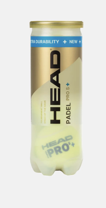 Pelotas HEAD Padel Pro S+