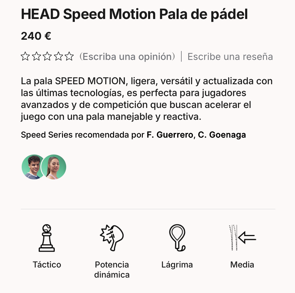 Specs Speed Motion
