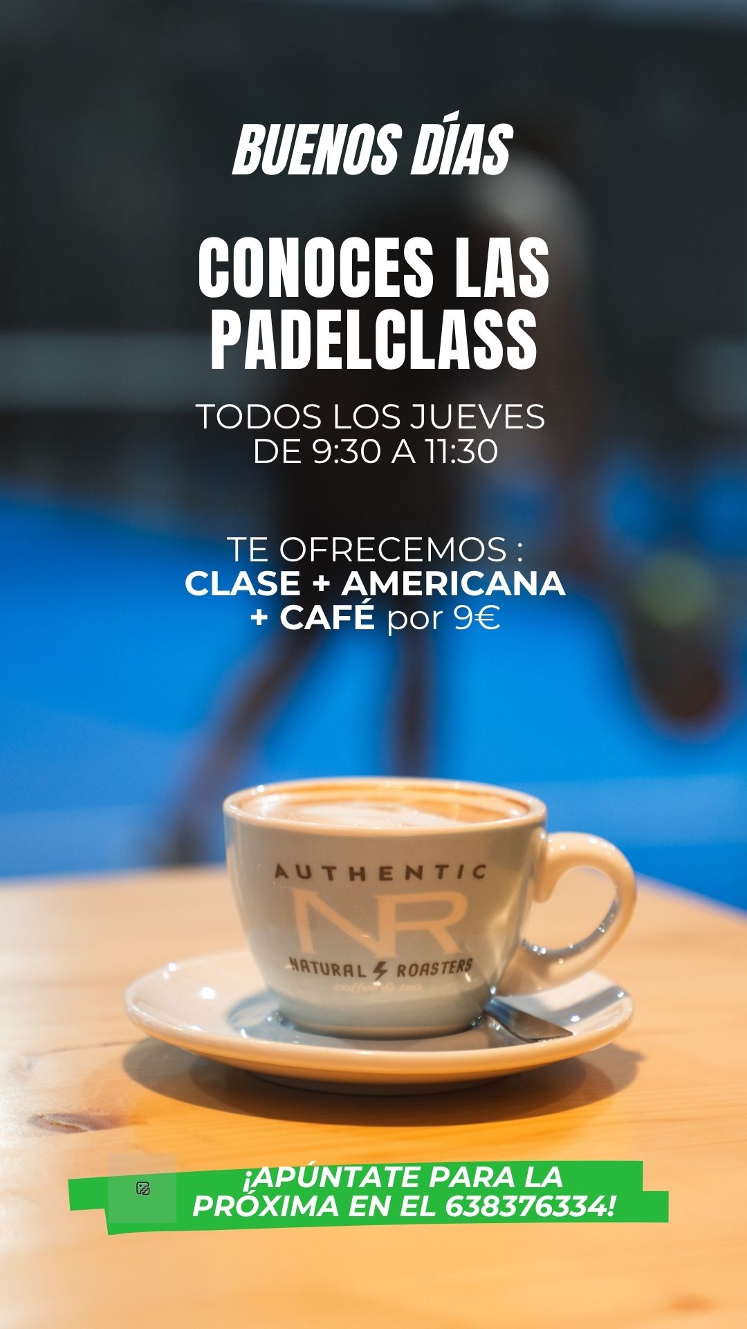 PadelClass jueves 9:30-11:30 en FCV Pádel Terrassa